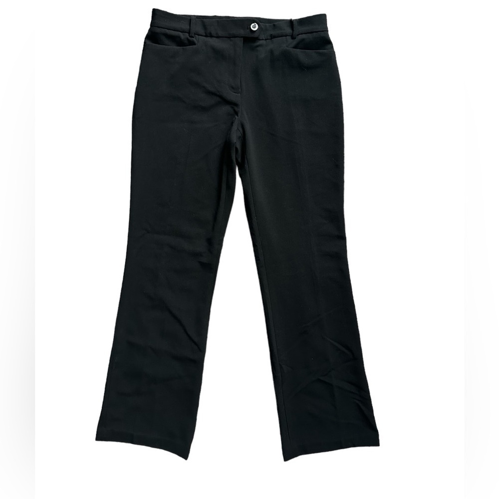Calvin Klein midrise bootcut size 4 black dress pants